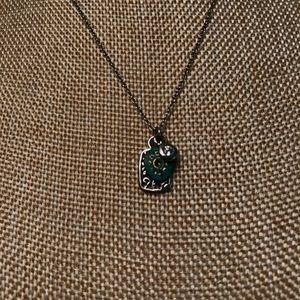 Silpada sterling silver charm necklace.